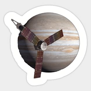 Juno at Jupiter Sticker